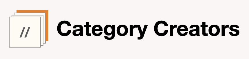 Category Creators gallery image