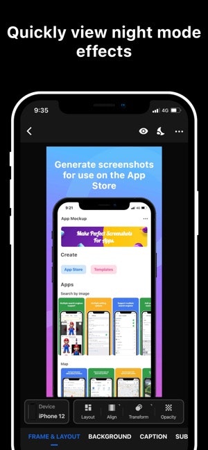 App Screenshot Mockup gallery image