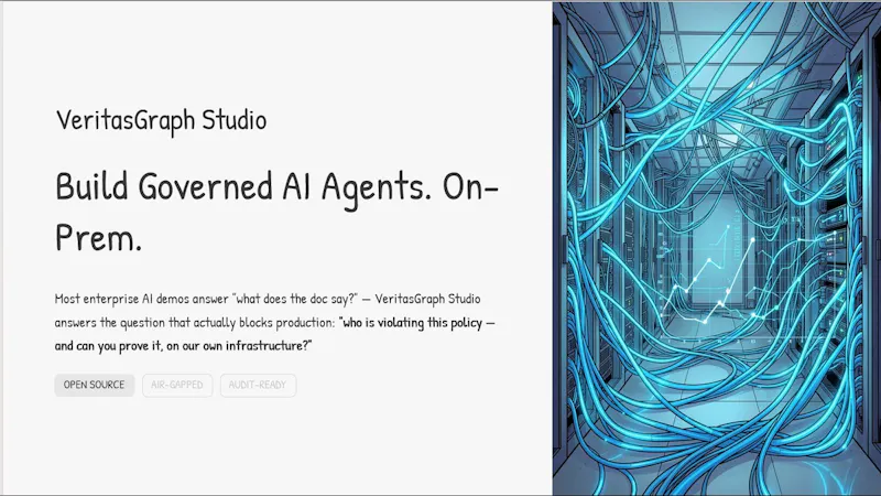 VeritasGraph screenshot 1 (video preview)