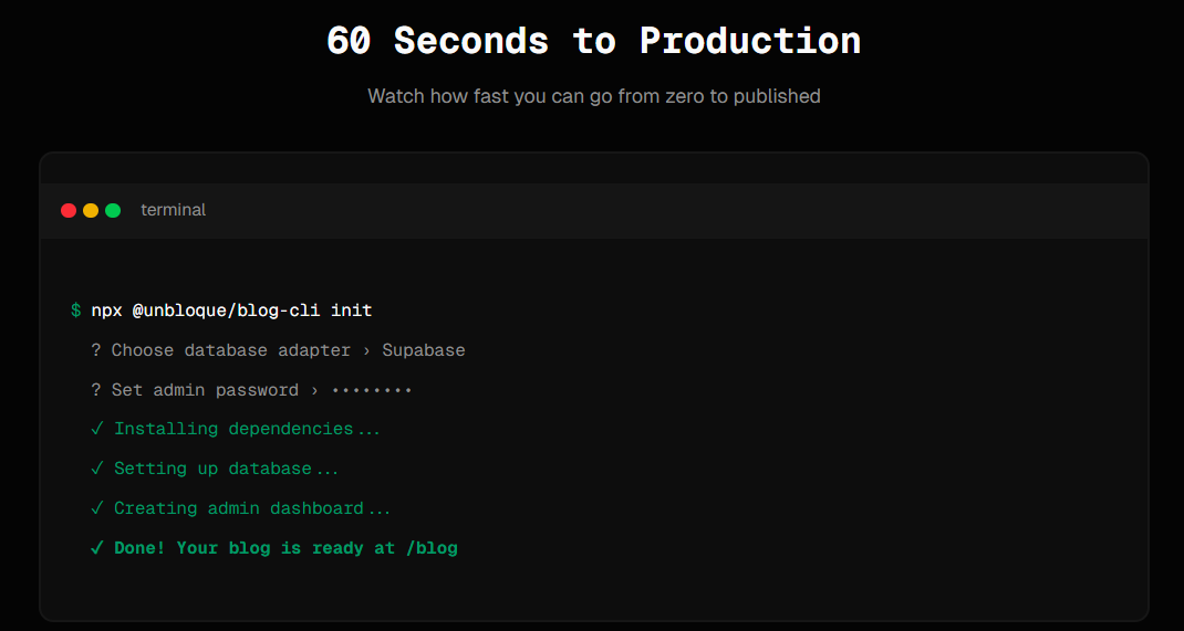 unBloque - Screenshot 3 showing product features and functionality