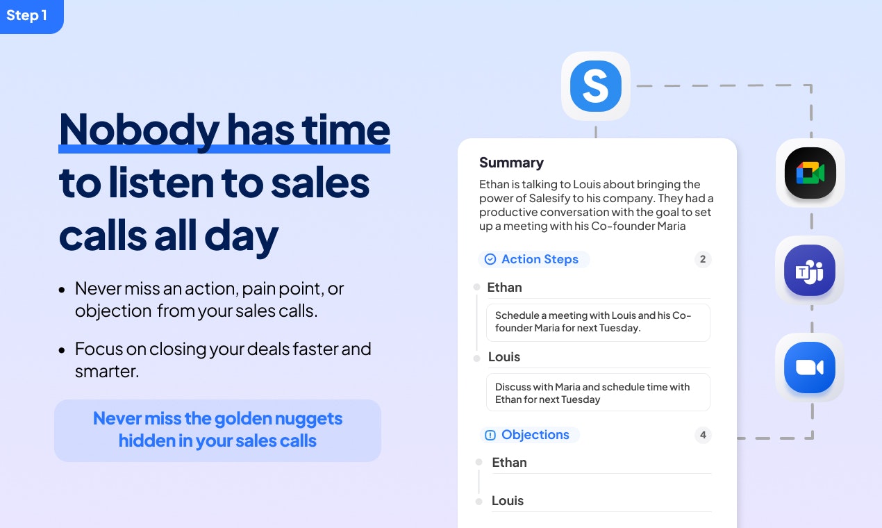 startuptile Salesify-Your personal AI sales coach