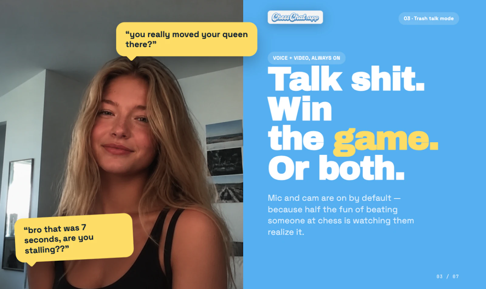 ChessChat - Omegle x Chess.com screenshot 3