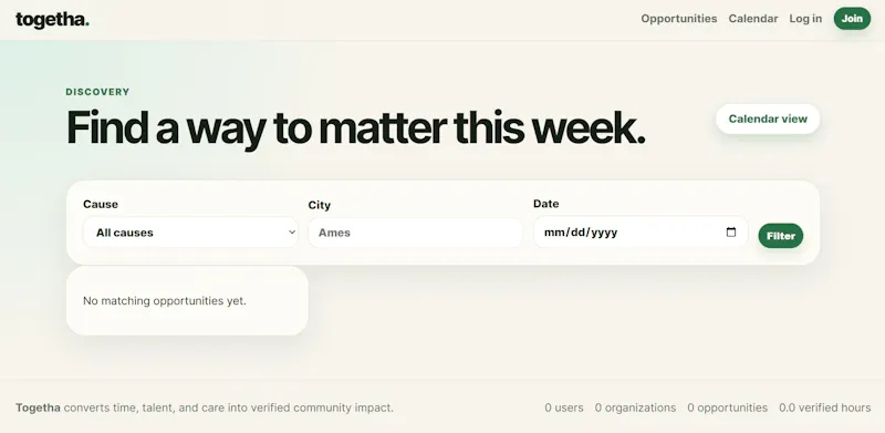 Togetha screenshot 2