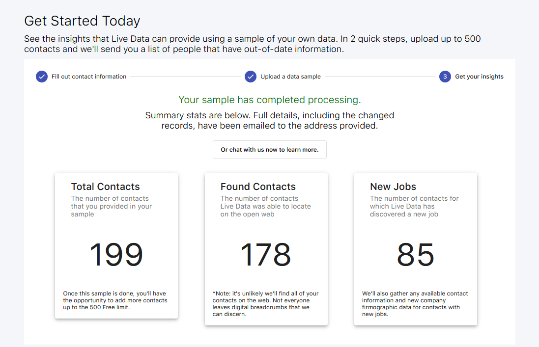 Live Data CRM Clean gallery image