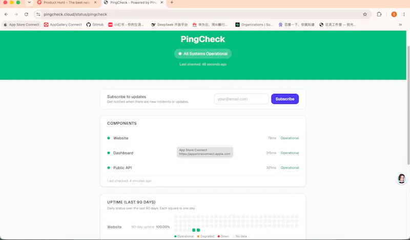PingCheck screenshot 3