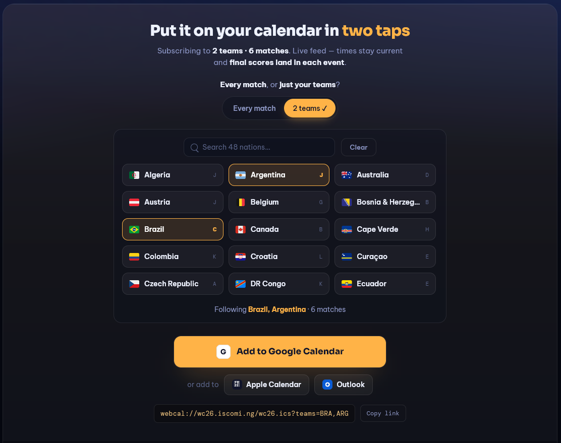 WC26.iscomi.ng gallery image