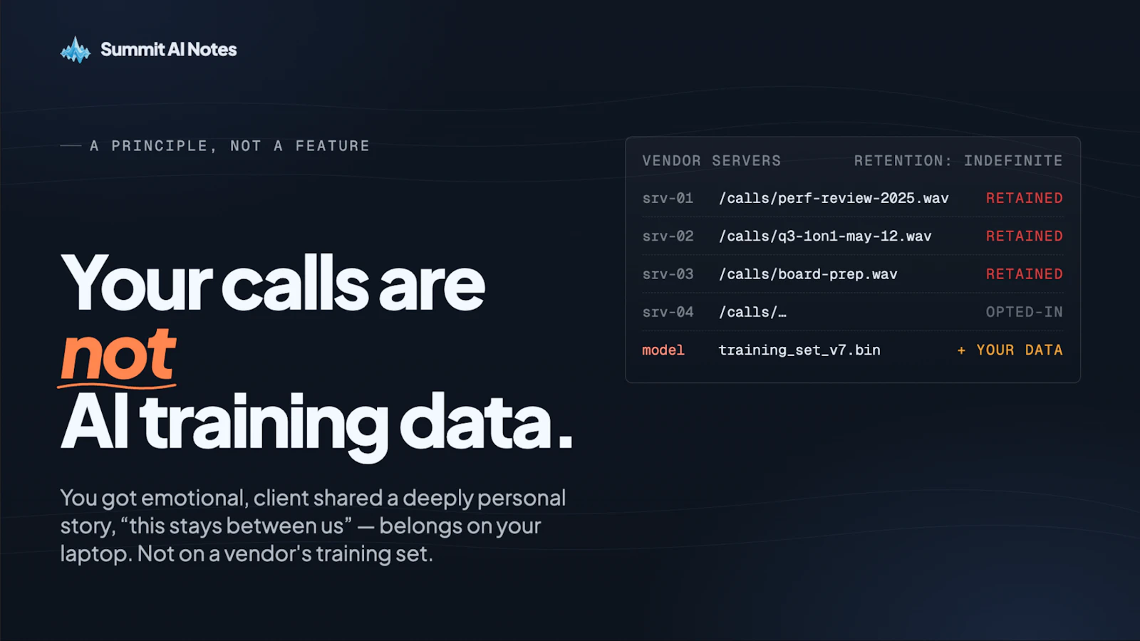 Summit AI Notes screenshot 3