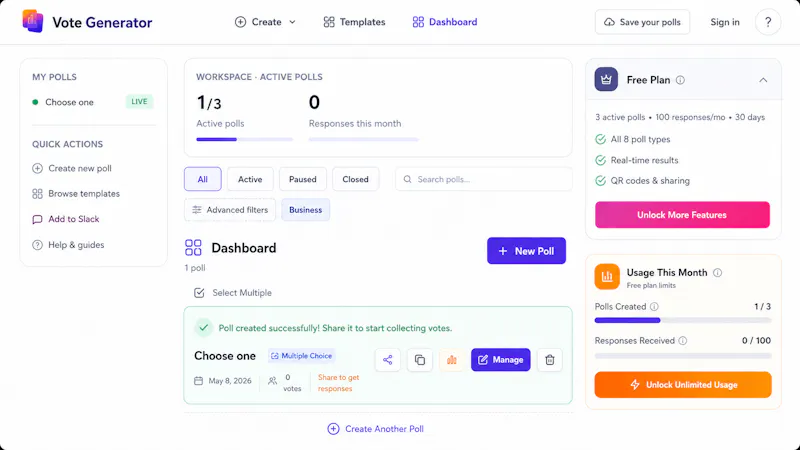 VoteGenerator screenshot 4
