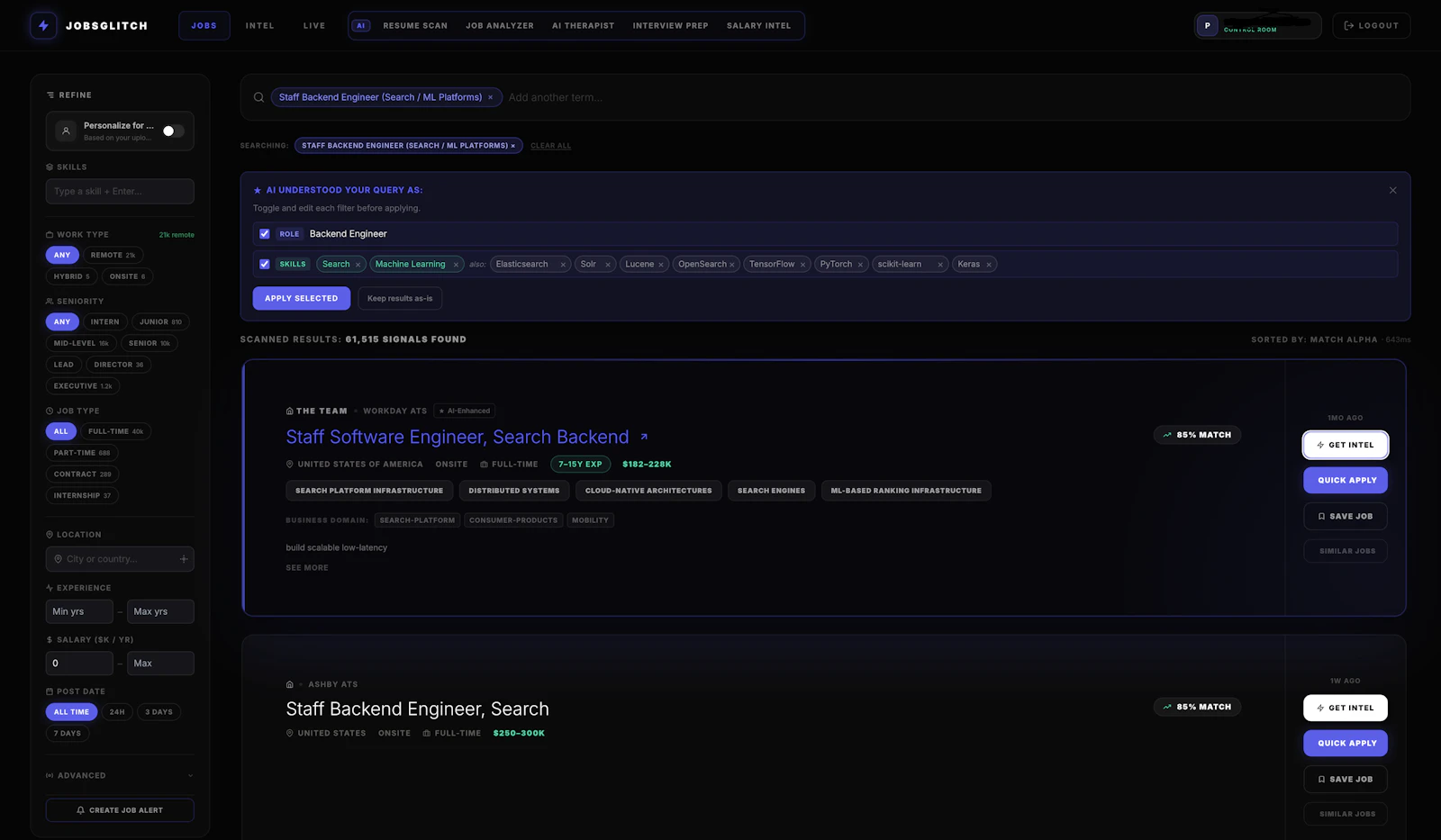 JobsGlitch screenshot 3