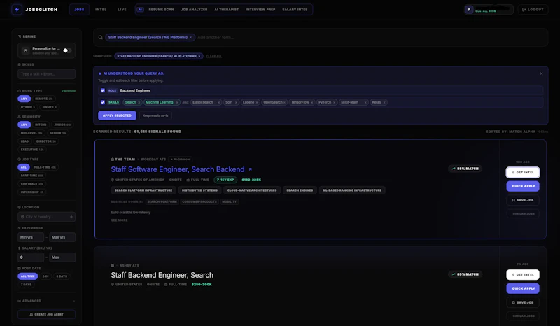 JobsGlitch screenshot 3