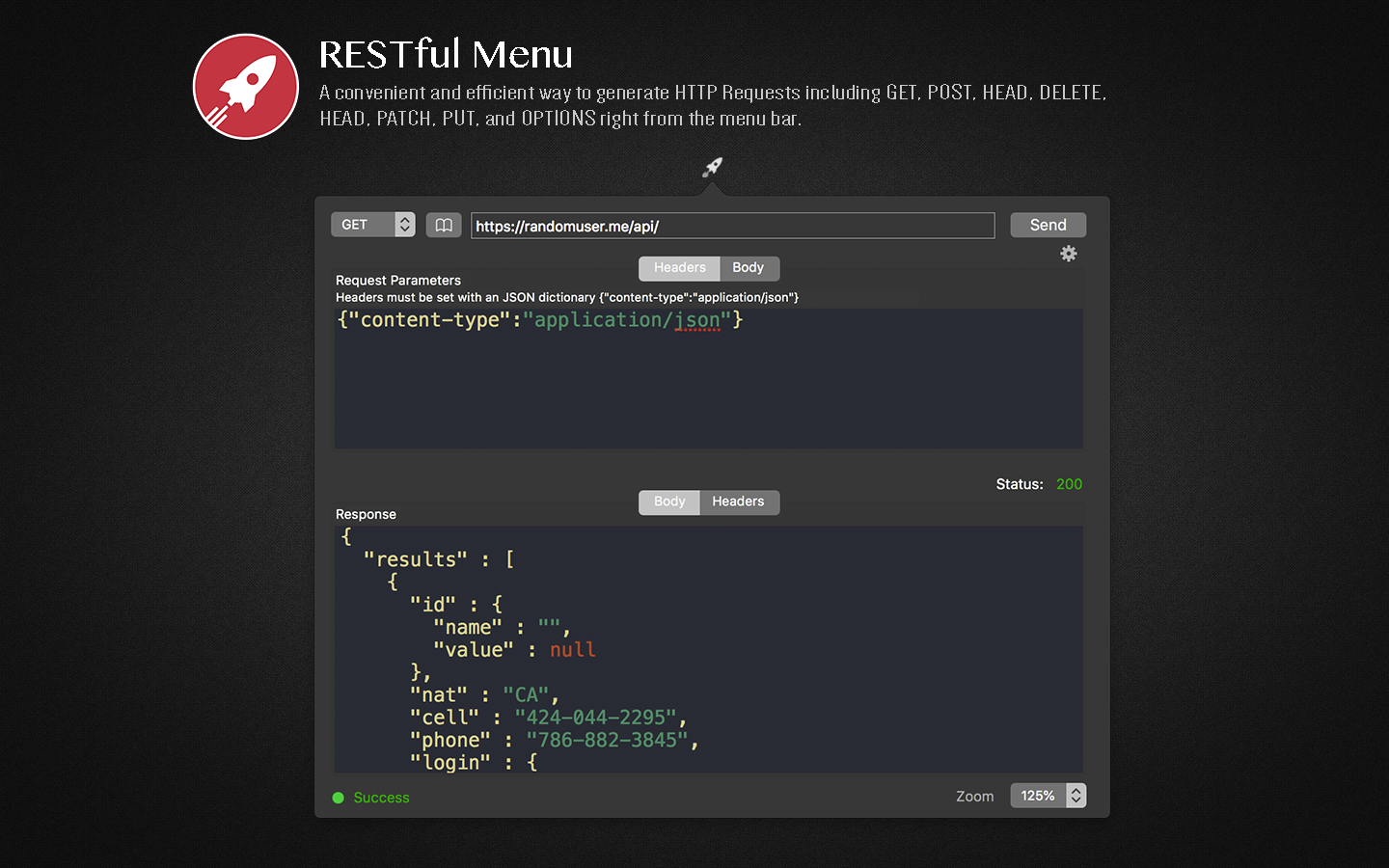 Launch Menu Image