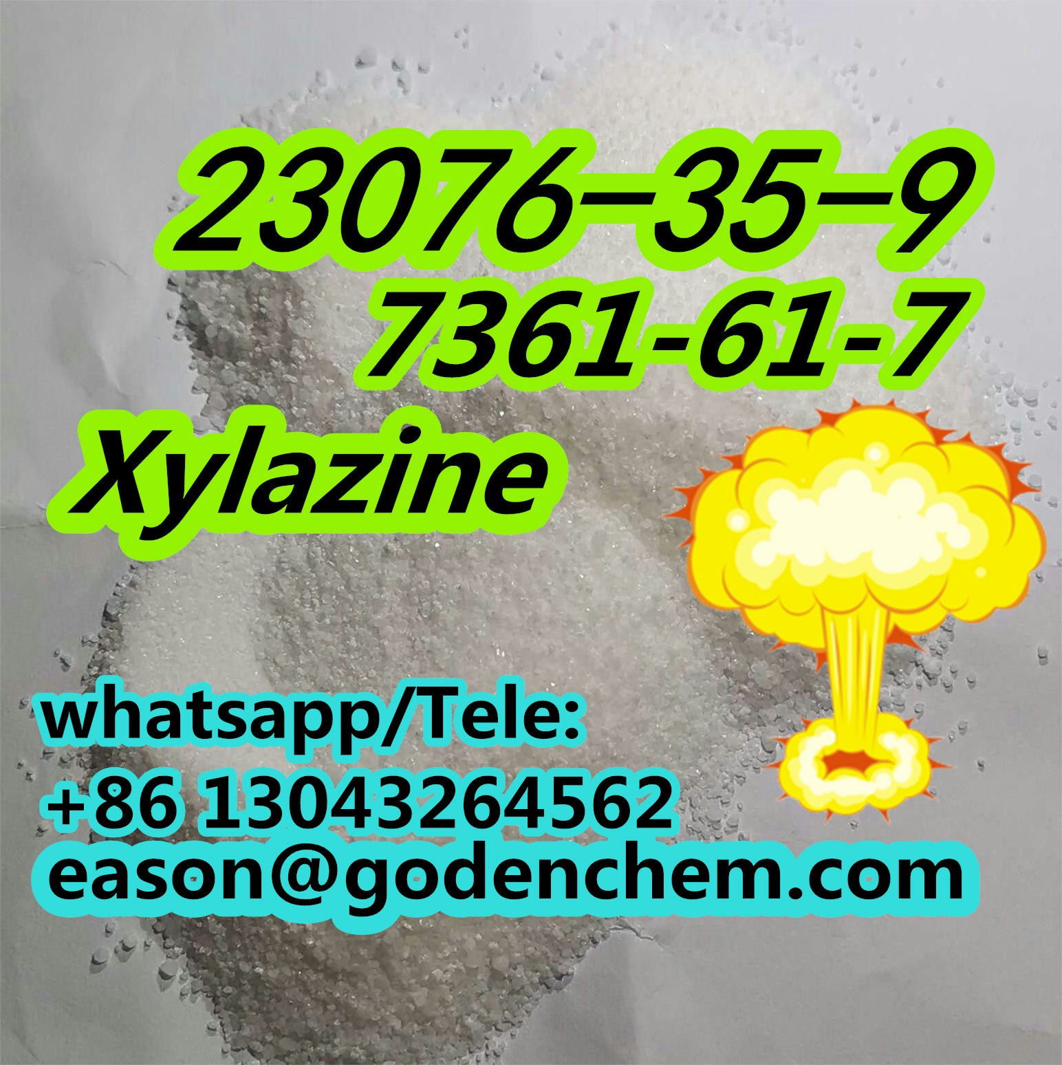 CAS 23076-35-9 Ksilazin HCL 7361-61-7 media 3