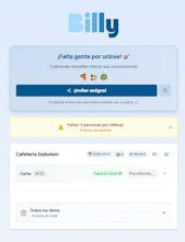 Billy - Comparte los gastos de un ticket gallery image