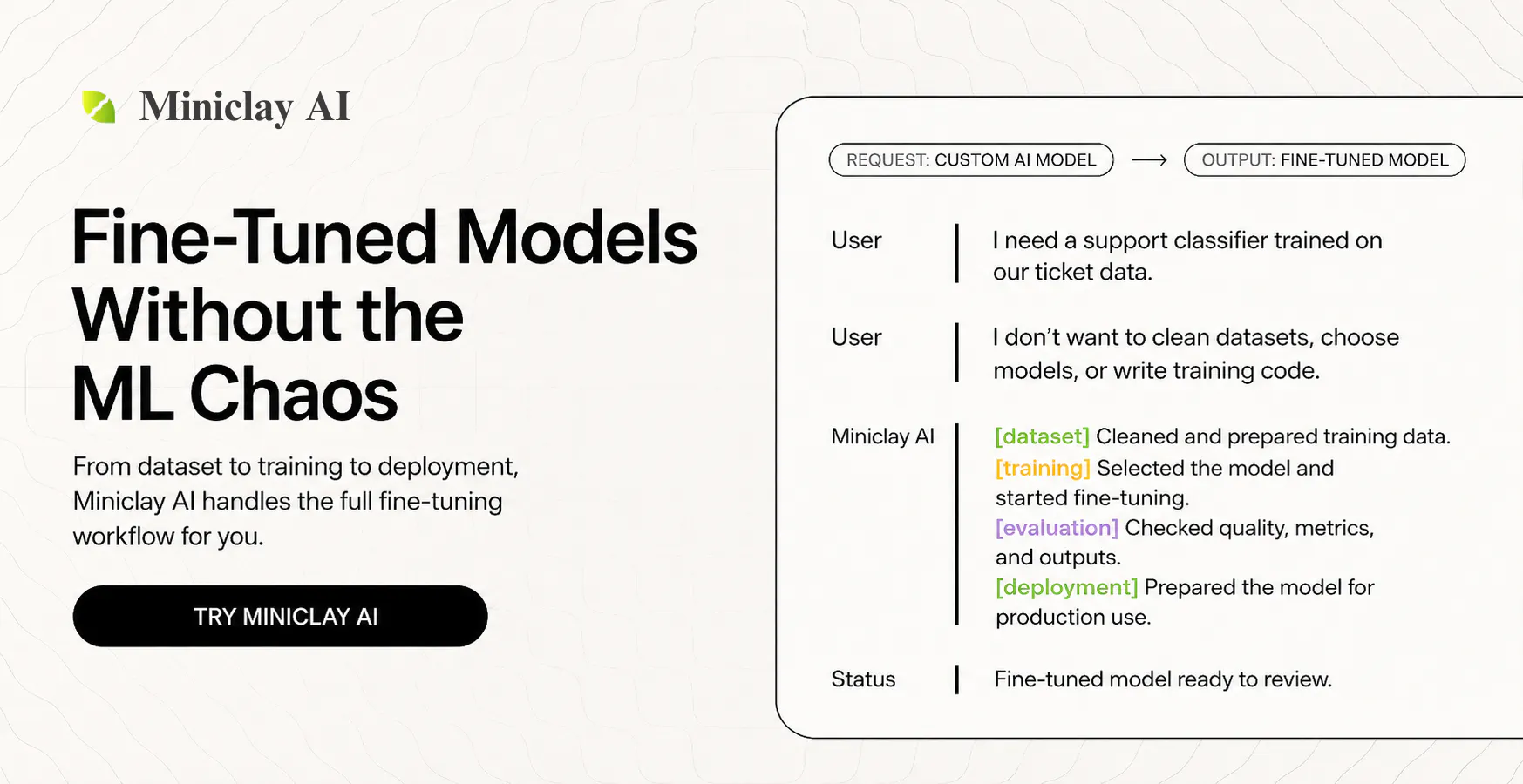 Miniclay AI gallery image