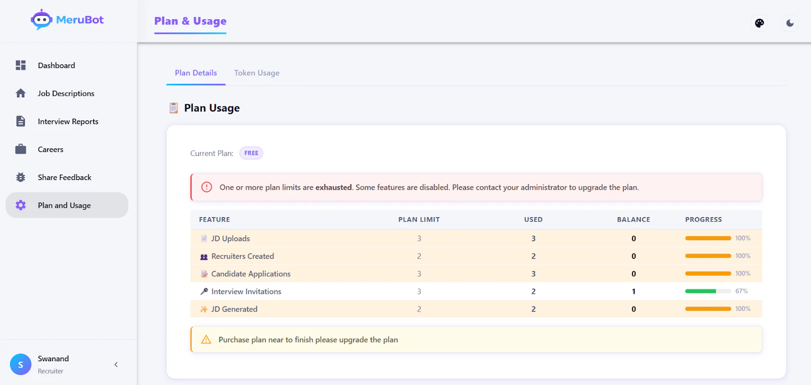 MeruBot screenshot 2