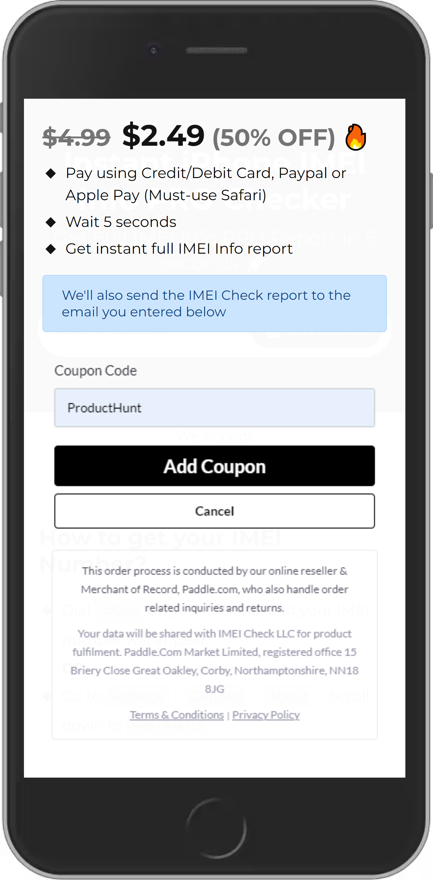 iPhone IMEI Checker gallery image
