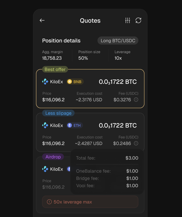 Média Renard - Trade Perps, Spot & rwas dans une application propre 6