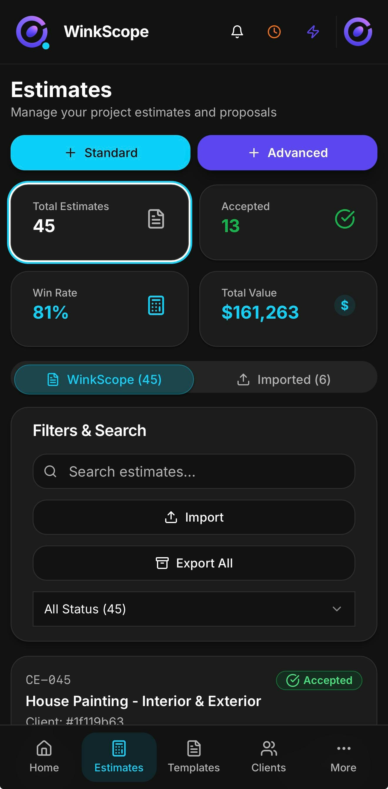 WinkScope gallery image