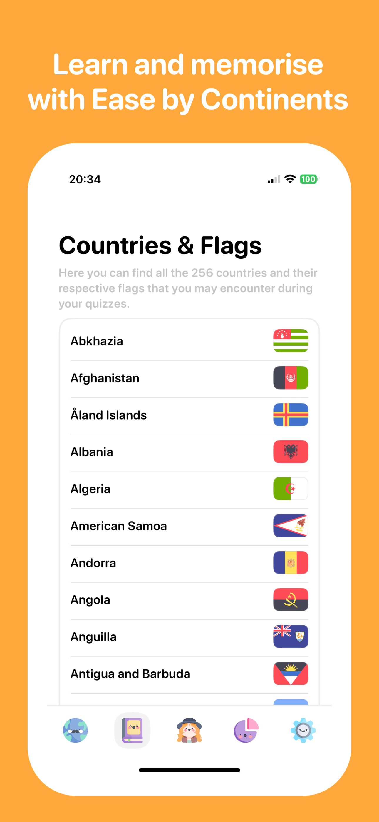 FlagsGuessr - игра в мировой викторине - FlagsGuessr - это игра о флагах, доступных на iPhone! медиа 3
