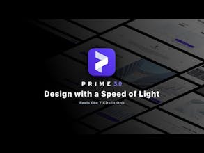 Prime Design System Kit gallery image