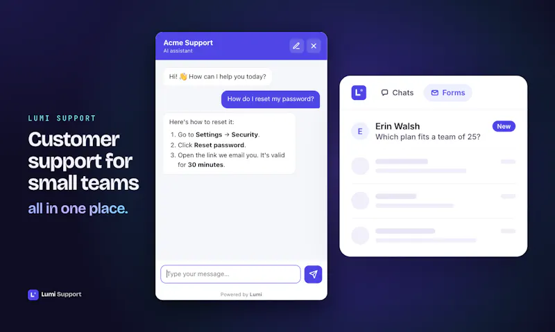 Lumi Support screenshot 2