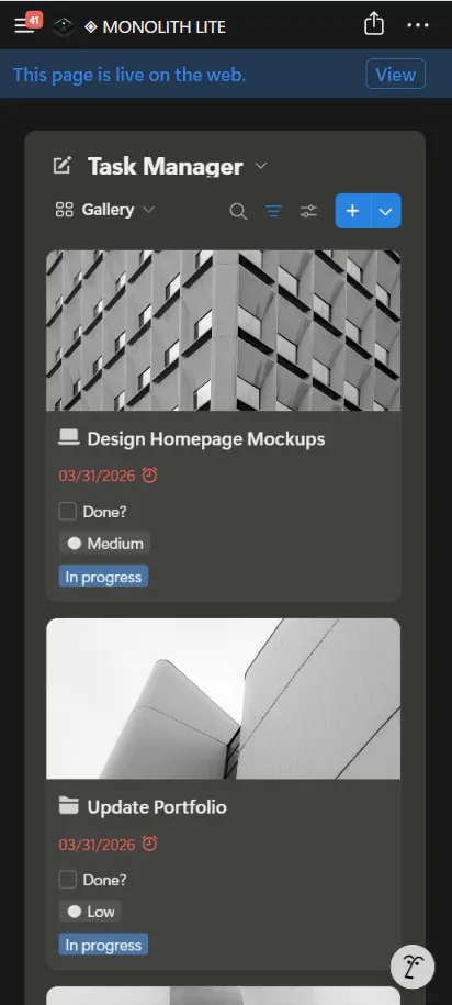 Monolith Lite gallery image