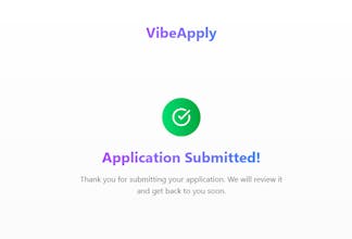 Vibe Apply gallery image