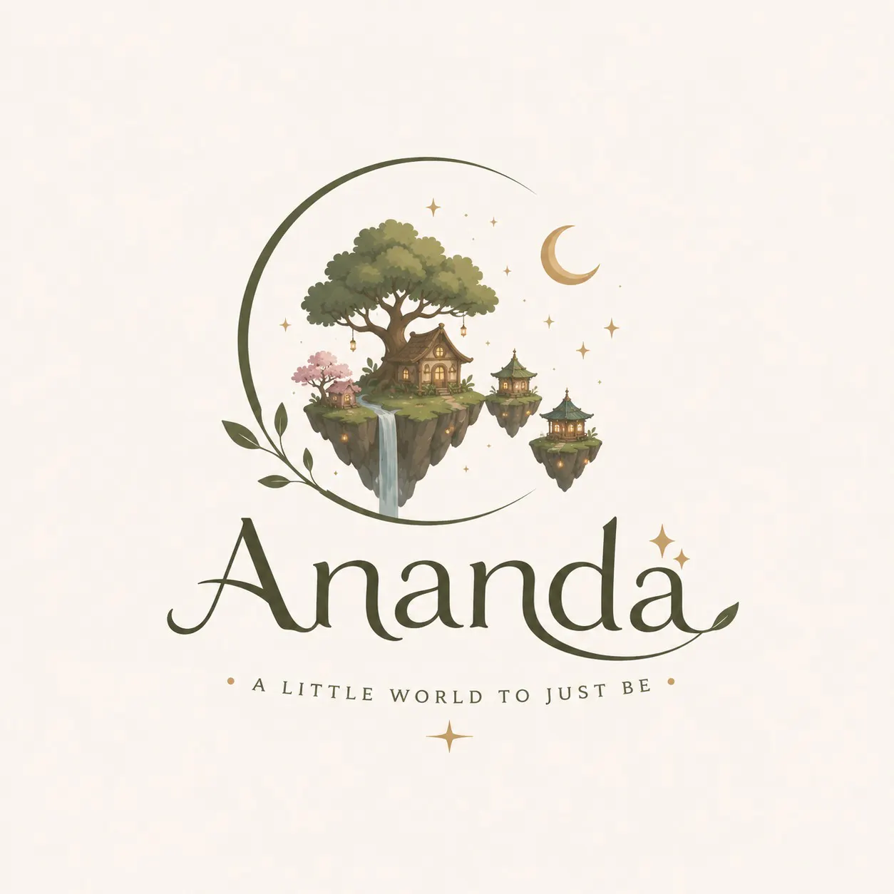 Ananda — A calm world for your mind logo