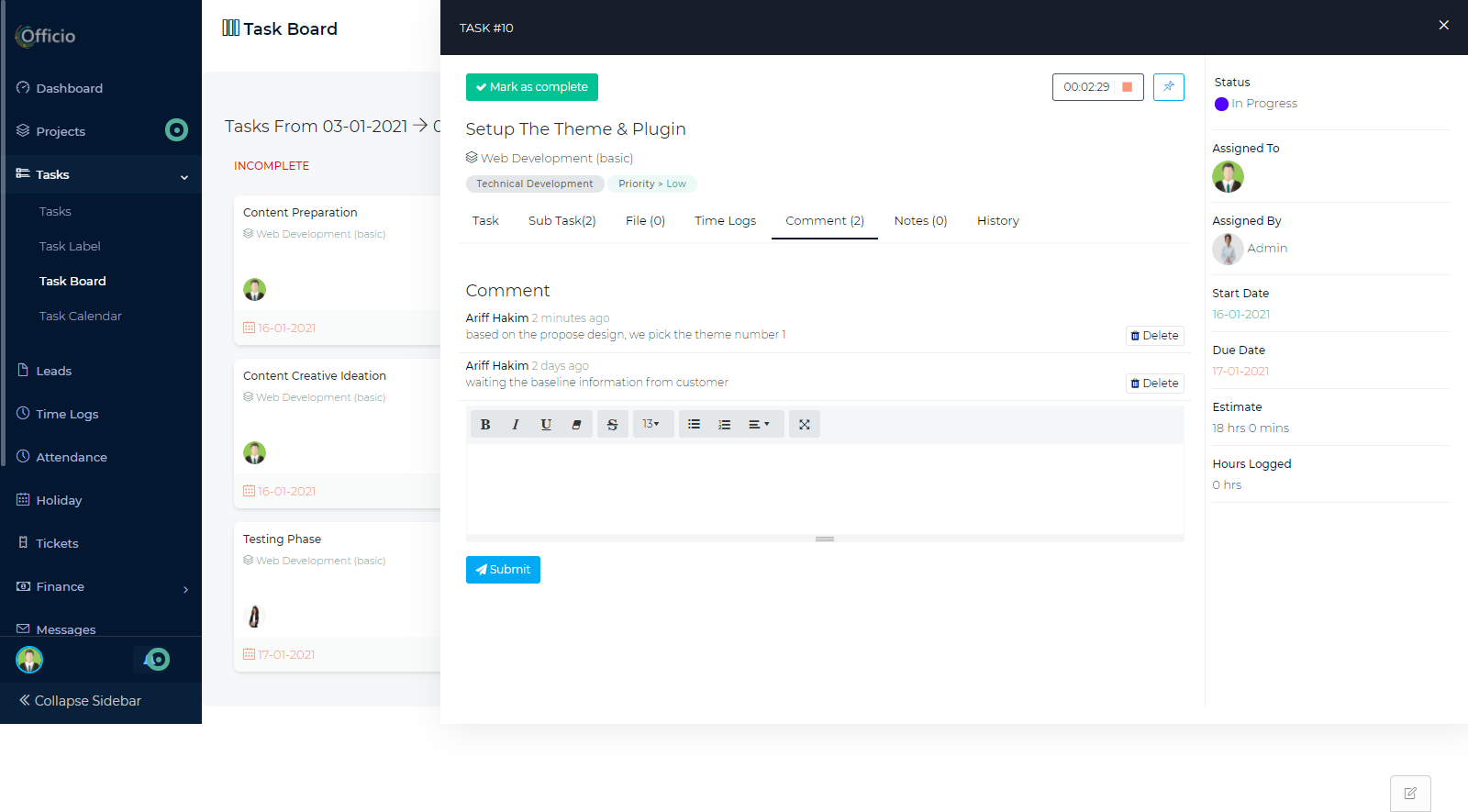 Officio gallery image