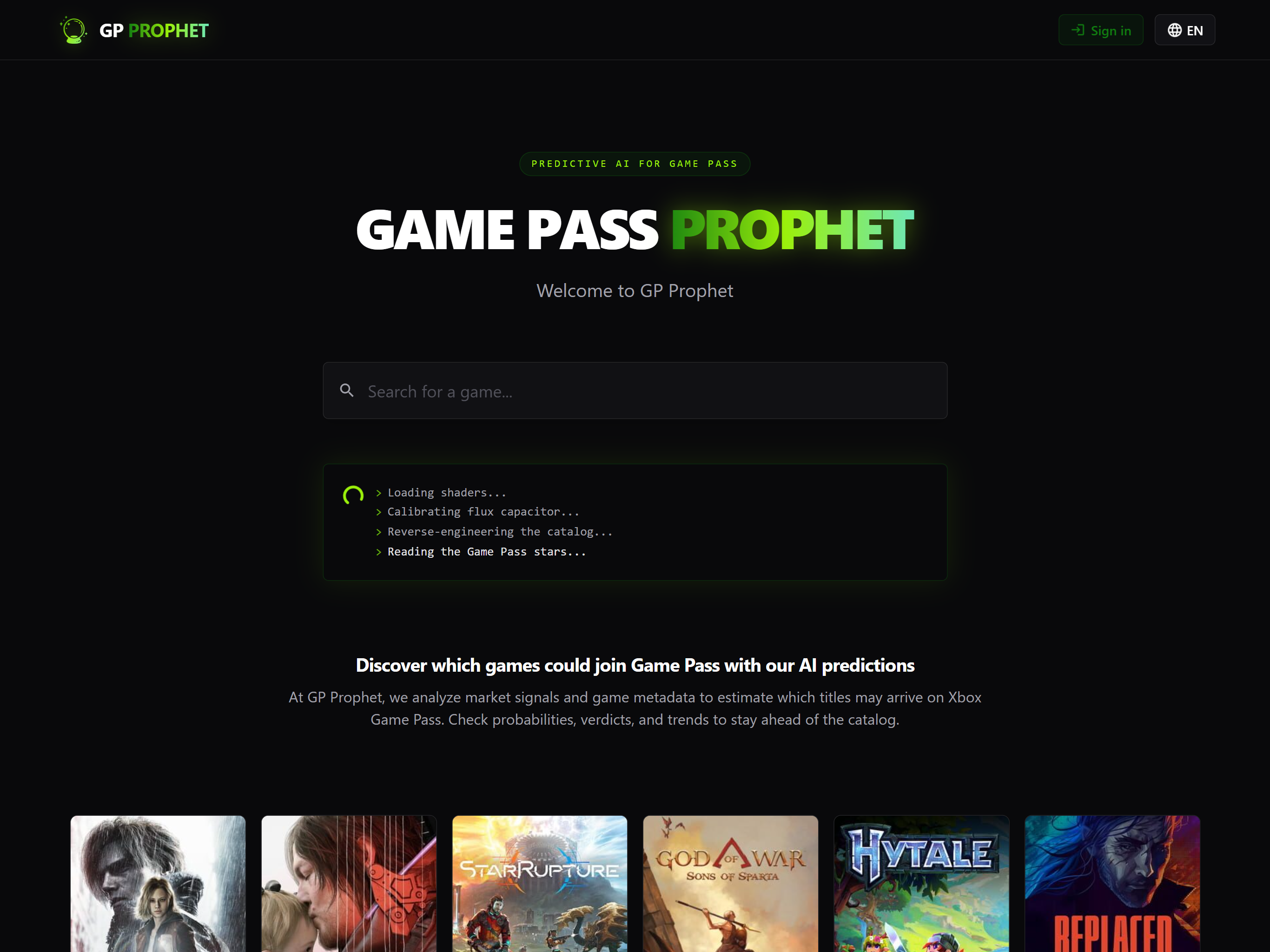 GamePass Prophet gallery image
