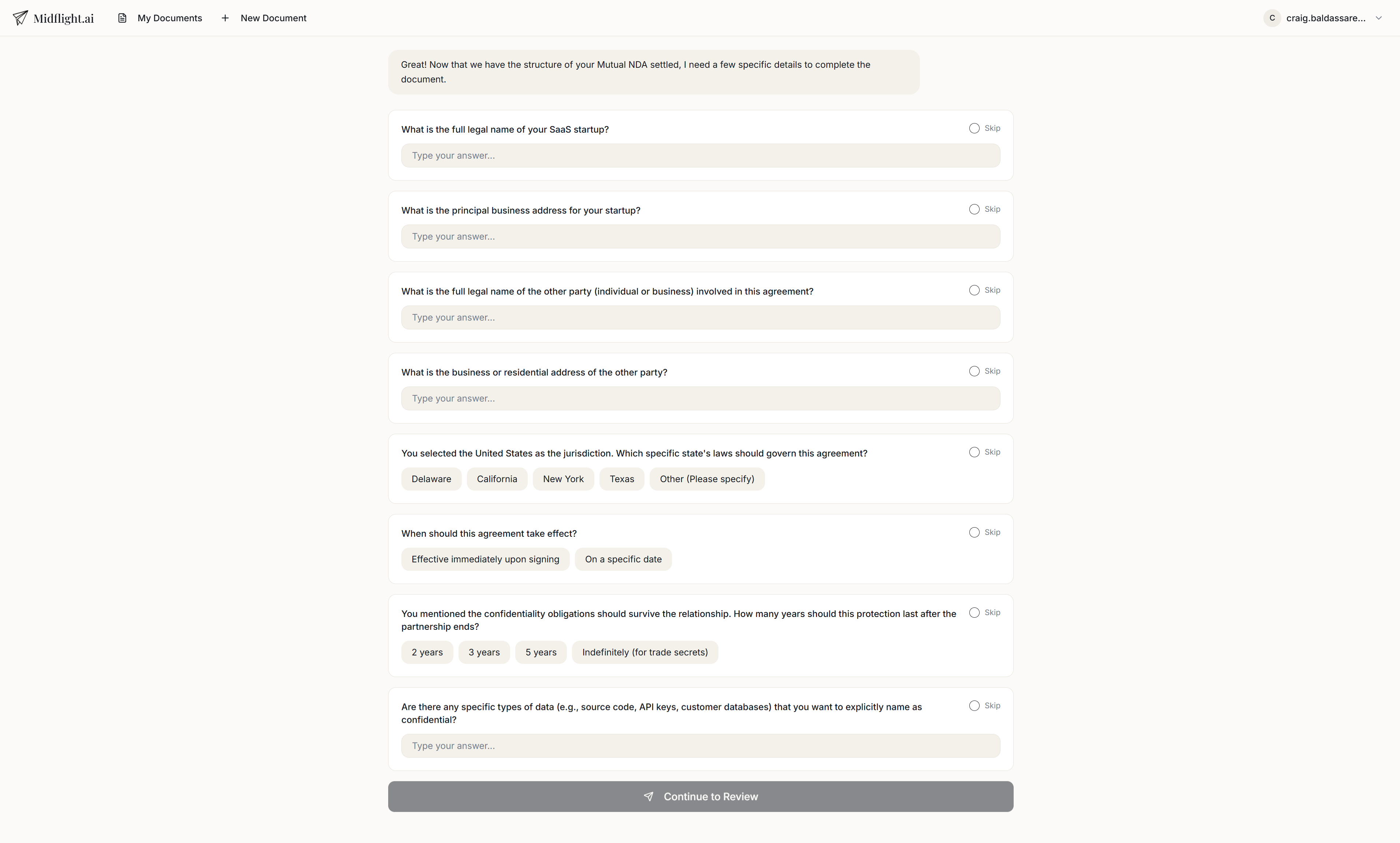 Midflight.ai - Screenshot 4 showing product features and functionality