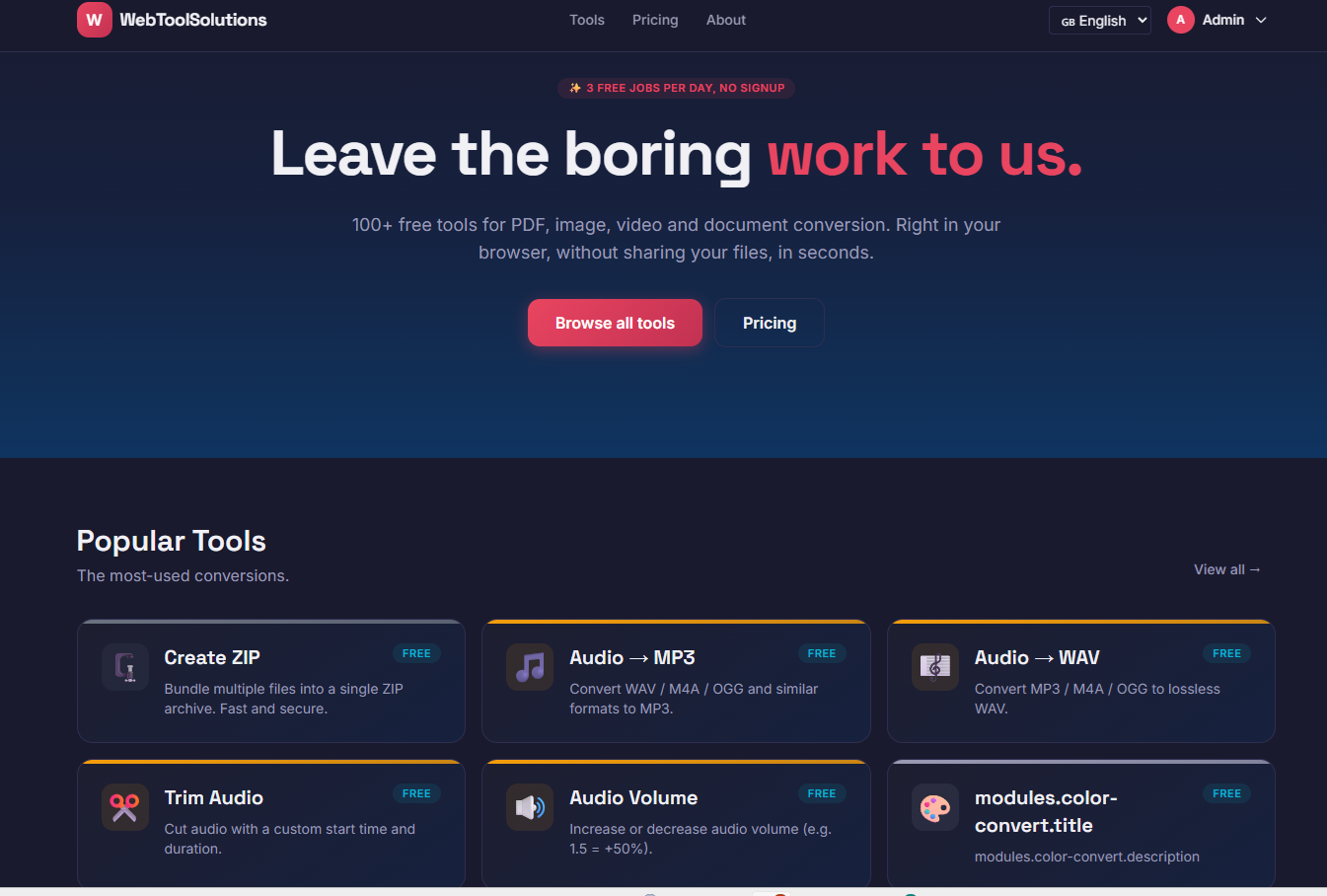 WebToolSolutions