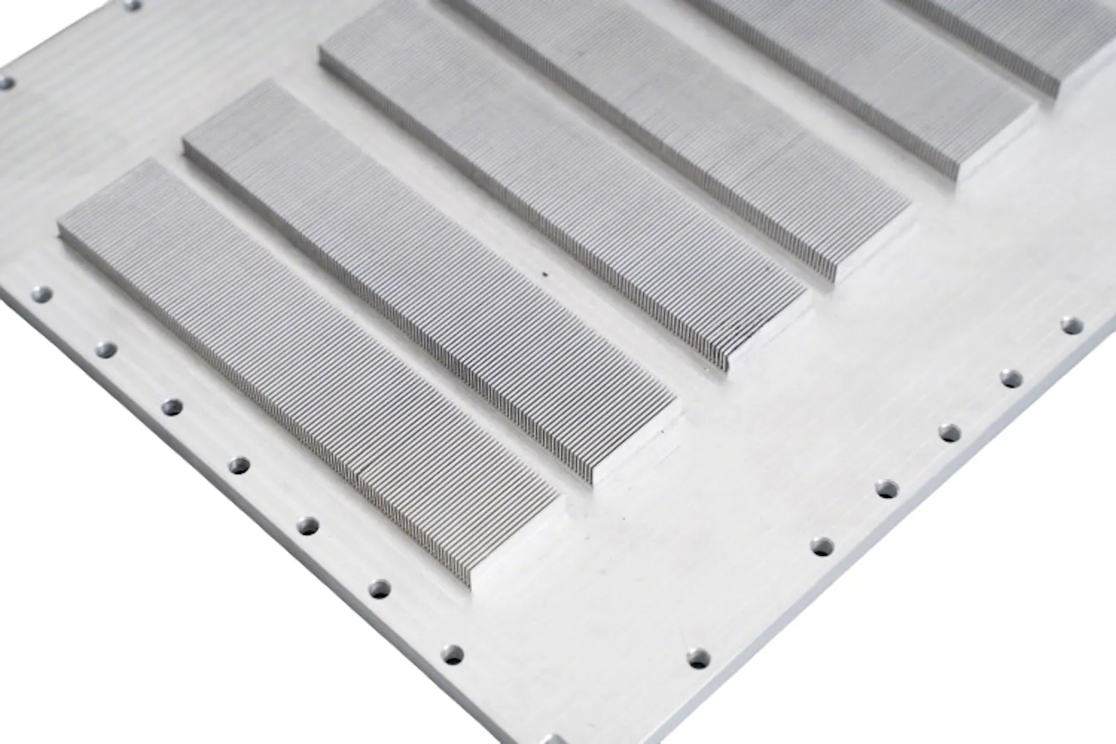 Aluminum Skived Fin Heat Sink Parts screenshot 1