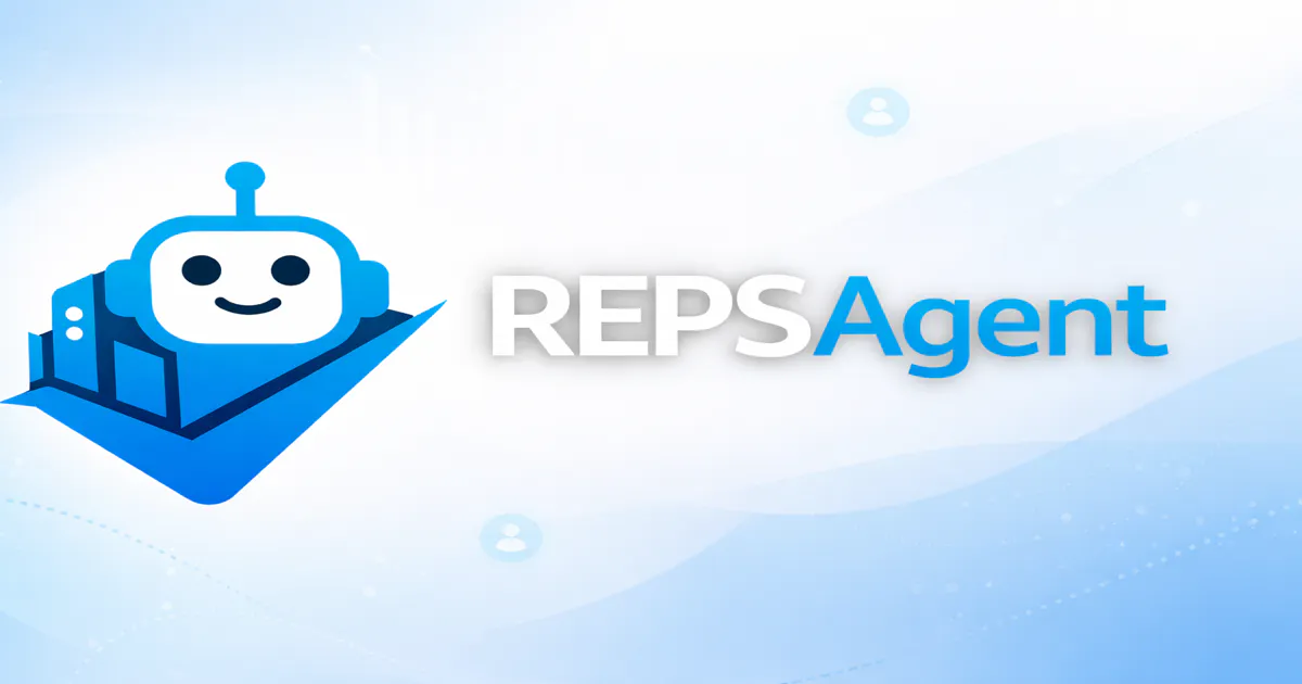 REPSAgent のプロダクトバナー