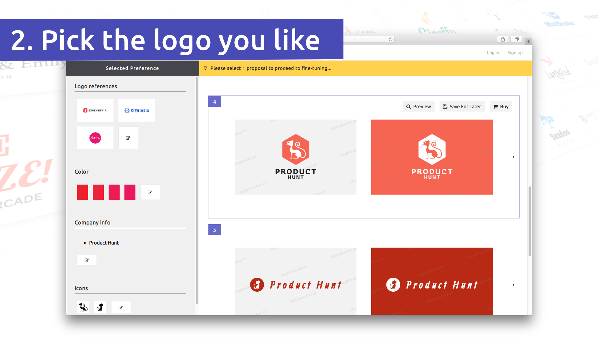 Logomaster.ai gallery image