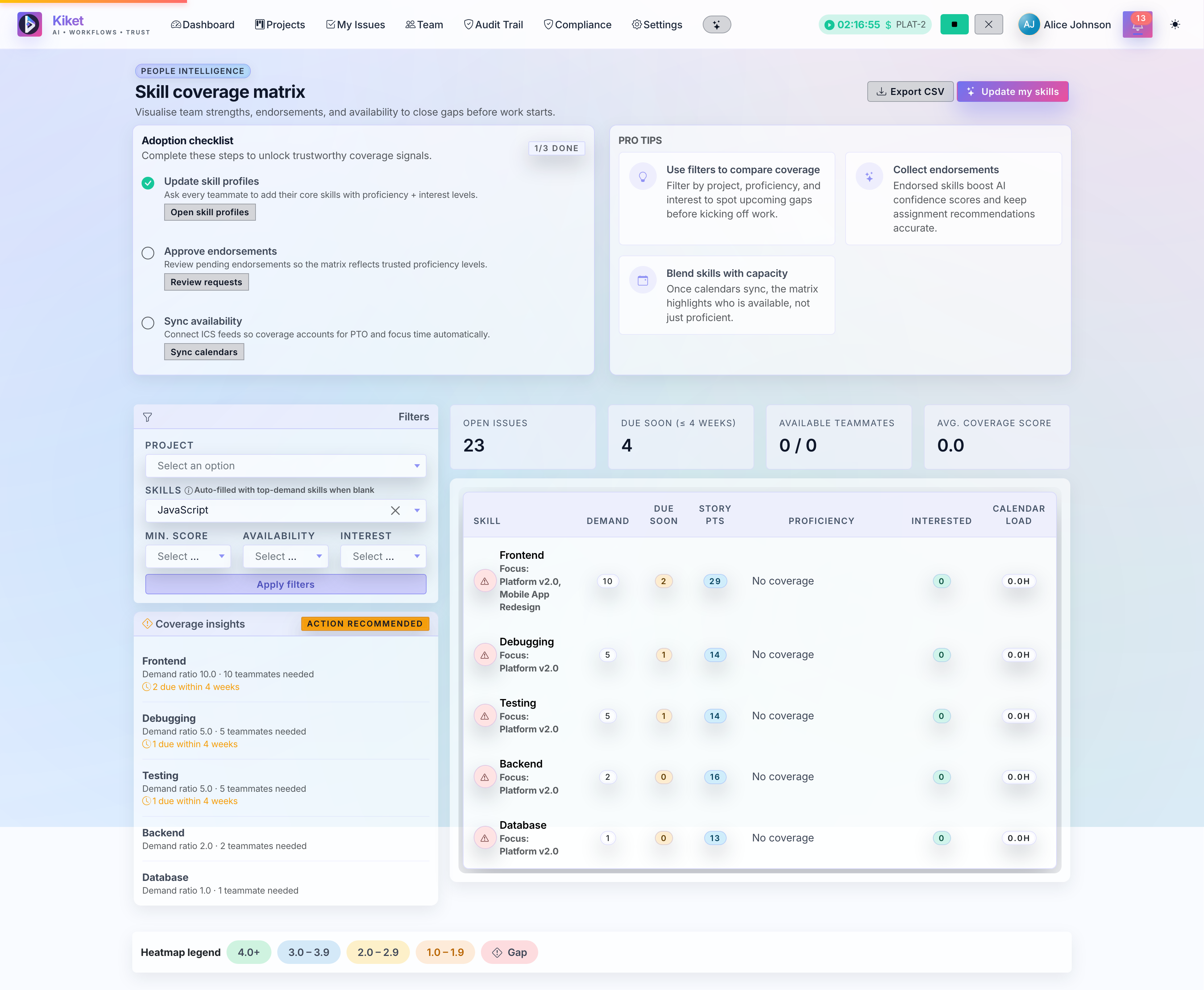 Kiket - Screenshot 4 showing product features and functionality