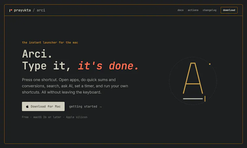 Arci screenshot 1