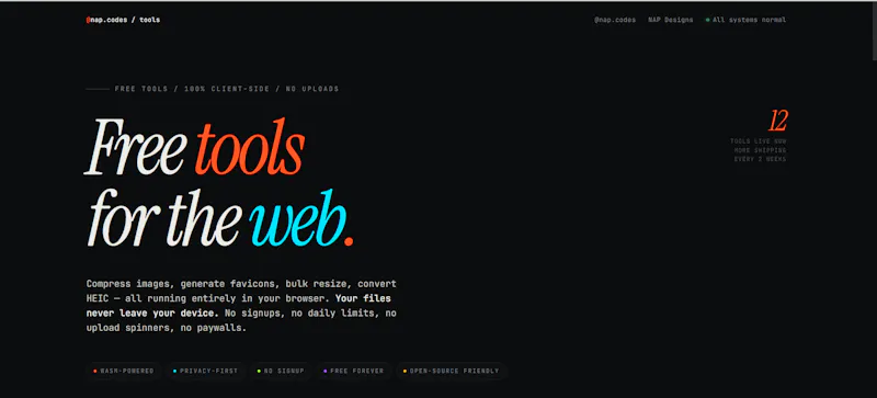 NAP Designs Tools screenshot 1
