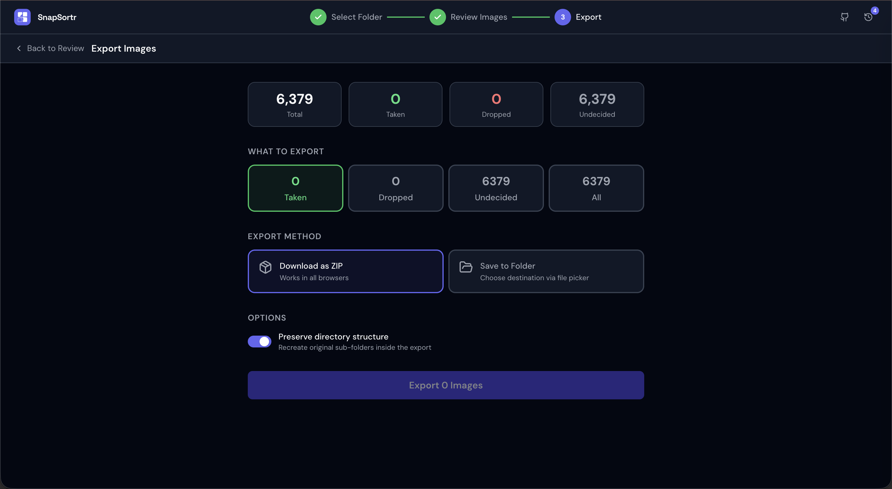 SnapSortr -  Fast Photo Culling gallery image