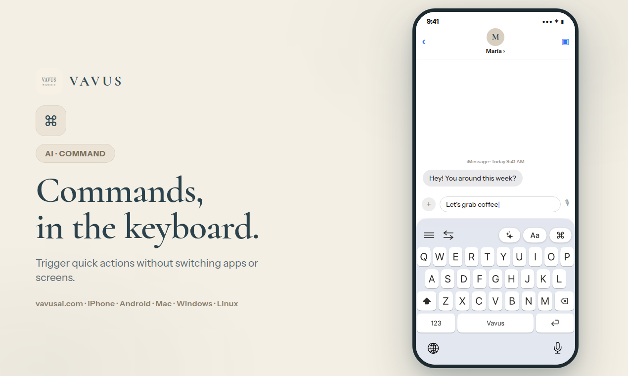 Vavus Keyboard gallery image