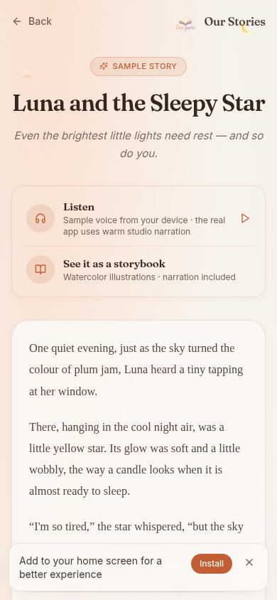 Our Stories gallery image