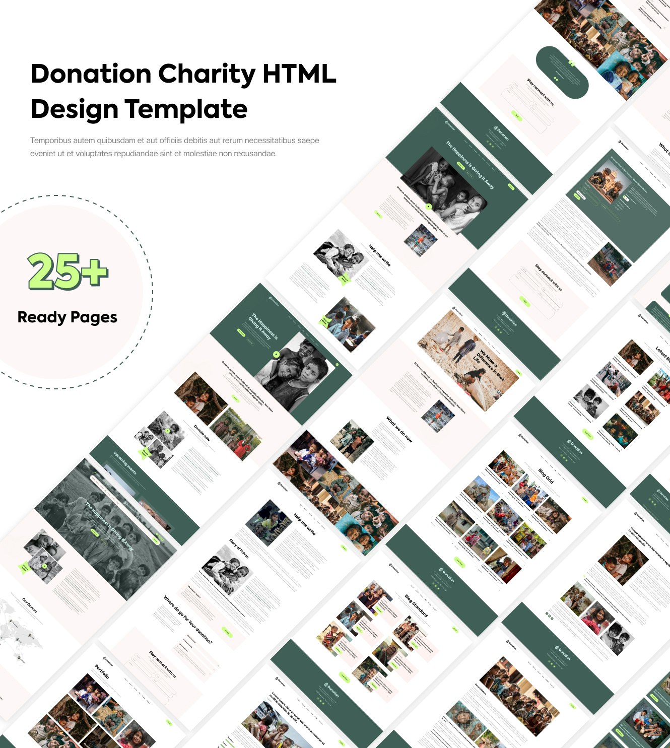 Donation NonProfit Website HTML Template media 6