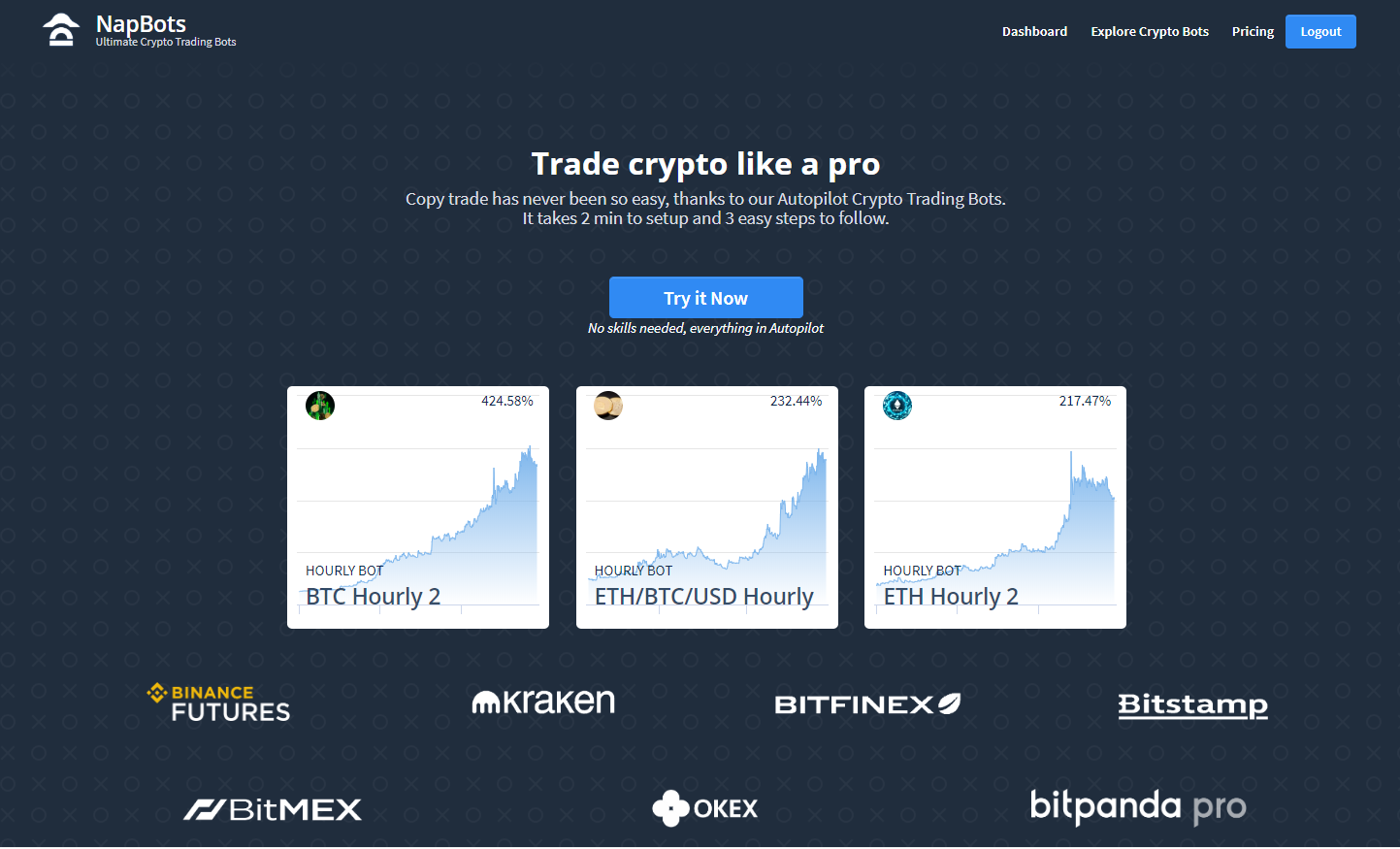 NapBots - Ultimate Crypto Trading Bot gallery image
