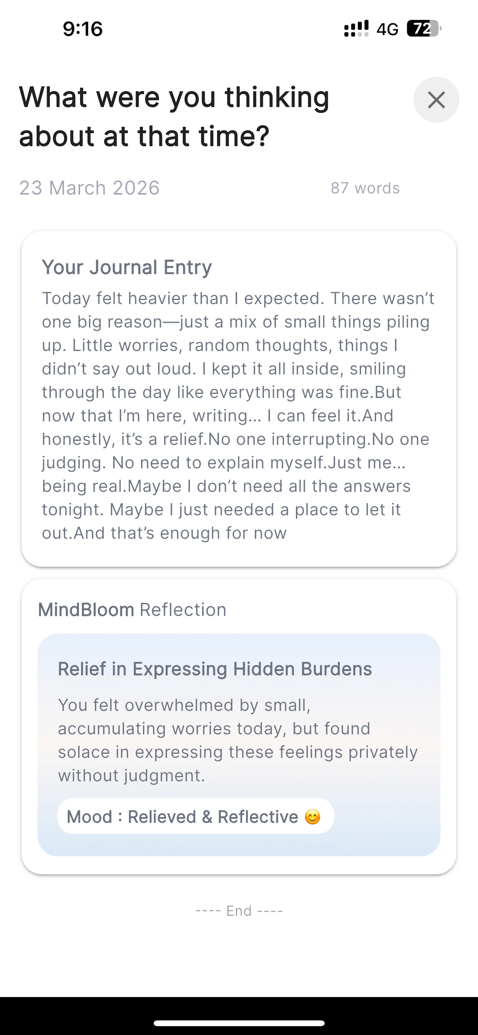 MindBloom: Smarter Journaling with AI screenshot 6