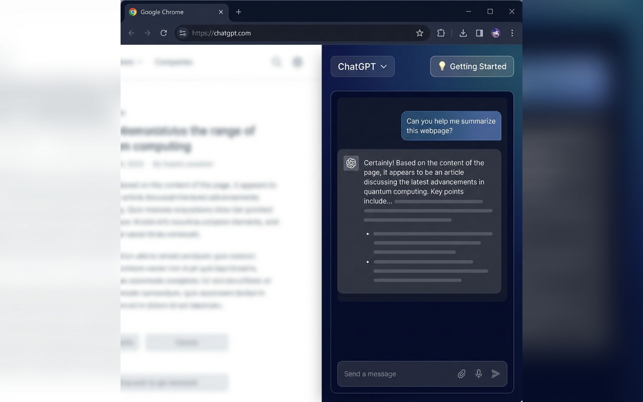 Hover AI Sidebar Extension logo