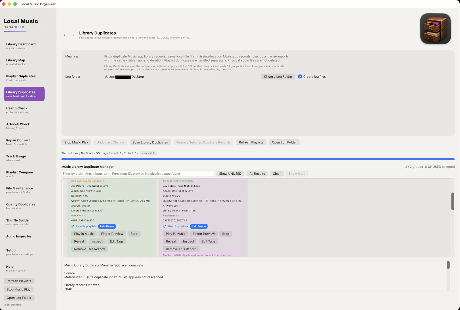 Local Music Organizer for Mac screenshot 8