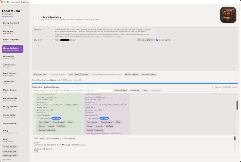 Local Music Organizer for Mac screenshot 8