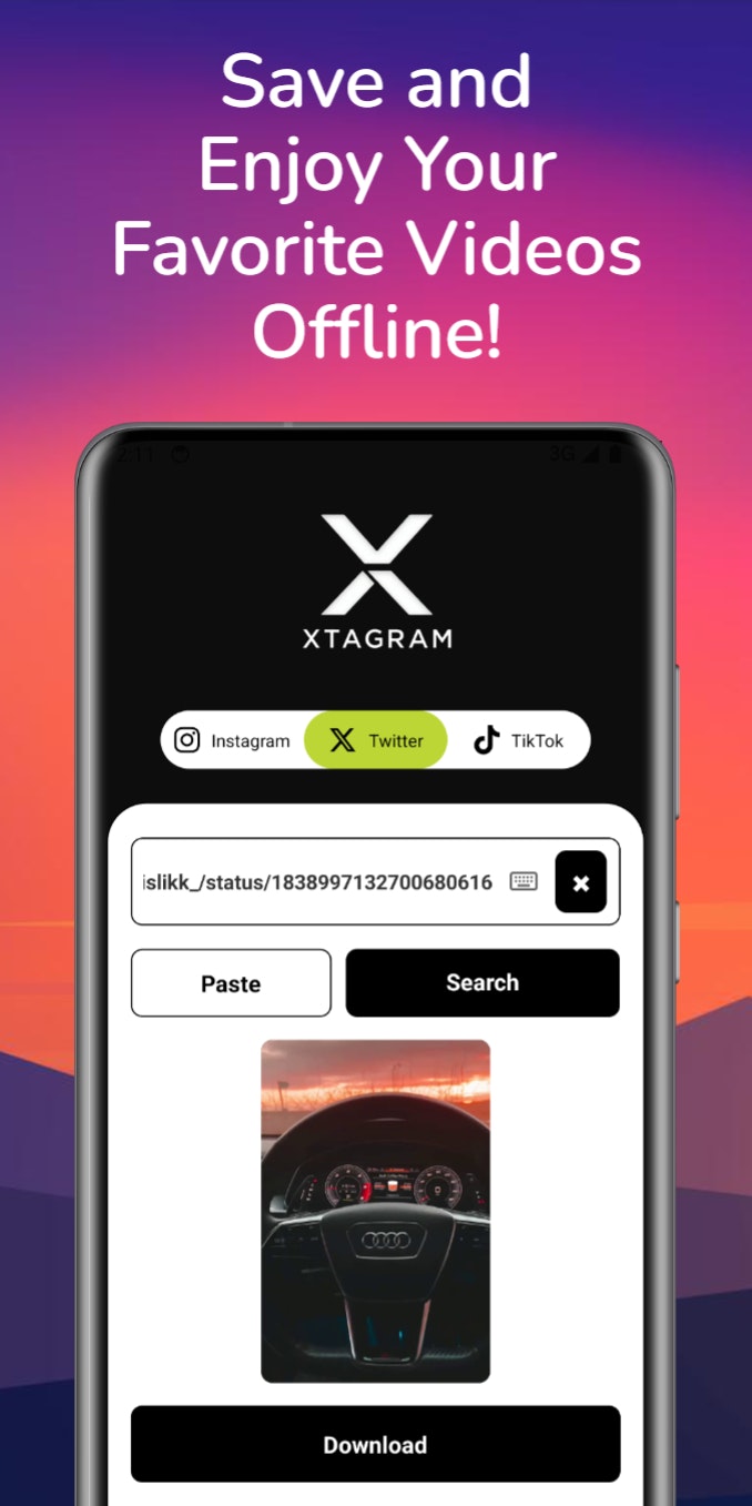 Xtagramビデオダウンローダー - Instagram、X、Tiktokから高品質のビデオをダウンロードしてください!メディア3