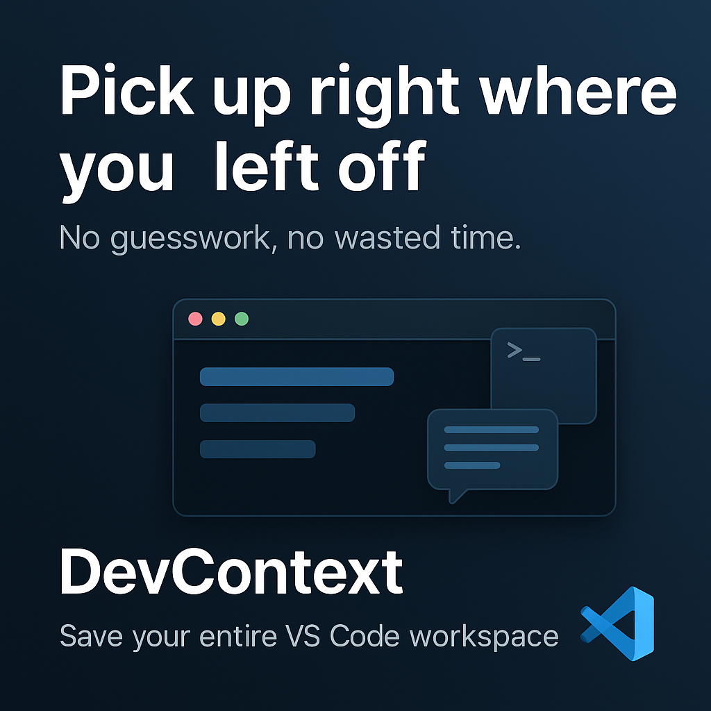 Devcontext - अपने कोड में वापस कूदो जैसे आपने कभी नहीं छोड़ा मीडिया 3