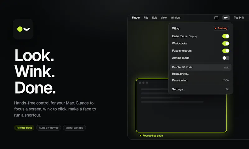 Winq screenshot 1